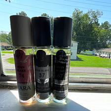 Ryan Blake Yara EDT Spray Travel Size 0.6 fl oz Lot of 3 74, 37, 67