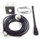 VHF Marine Antenna 156-163Mhz Rubber  Mast Aerial with 5M RG-58 Cable for7764