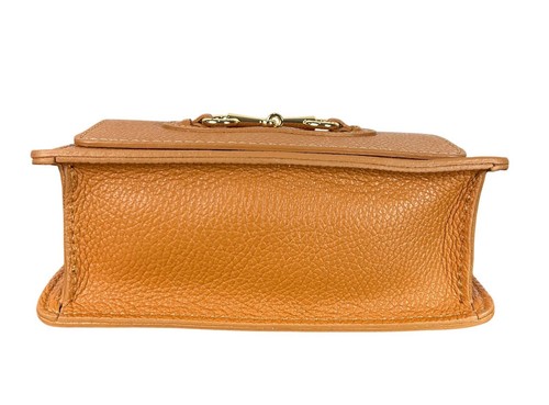 Bolso Cartera de Cuero Italiano Genuino - Marrón Ceniza Bolso de Mano para Mujer, Elegante Cartera - Imagen 7 de 44