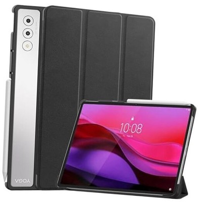 Smart Case for Lenovo Yoga Tab Plus/Yoga Pad Pro 12.7'' 2025 Case, Black