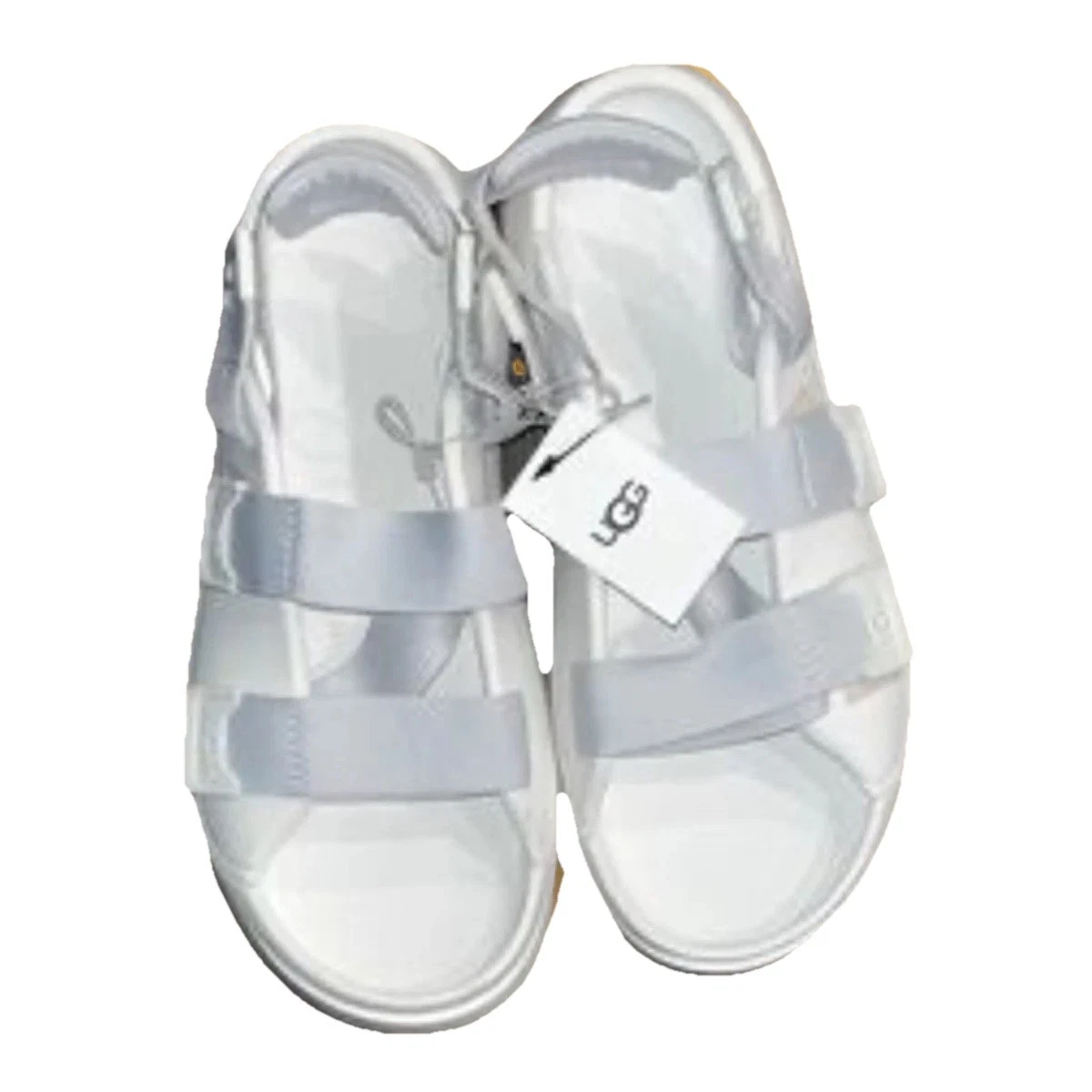 SANDALI PLATFORM STRATUS BIANCHI UGG donna nuovi taglia 11 spedizione gratuita! Vendita al dettaglio 80€