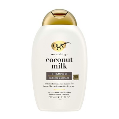 OGX Nourishing + Coconut Milk Moisturizing 13 Fl Oz (Pack of 1), White