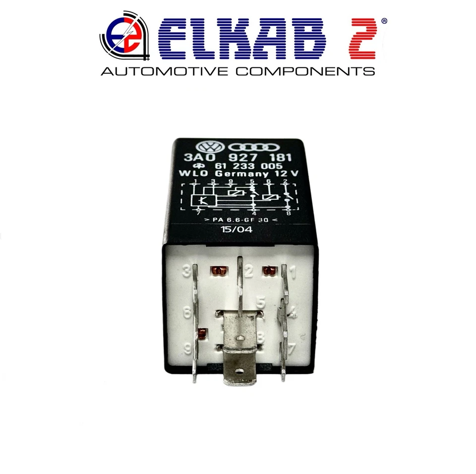 Relais 175 Démarreur Audi VW 3A0 927 181 Transporter, Golf, ORIGINALE - Photo 3/4