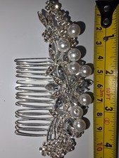 bridal hair combs rhinestone