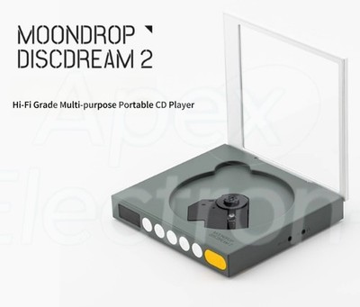 MOONDROP Dream Disc Player II Portable CD Player Hi-Fi High-Fidelity 3.5/4.4mm