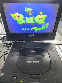 USED AUTHENTIC WORKING -) BUG 1 & BUG TOO! (- GAME DISCS ONLY - SEGA SATURN