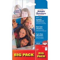 Fotopapinkj Fotopapier Inkjet Classic GläNzend Blatt Avery Zweckform C2570-100