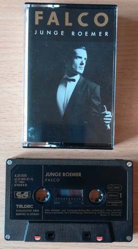 FALCO - rares original GiG Teldec MC Tape "JUNGE ROEMER" 1984 !!!