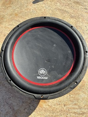 DB Drive DHUR H715D4 1800 Watt Subwoofer Dual 4 Ohm