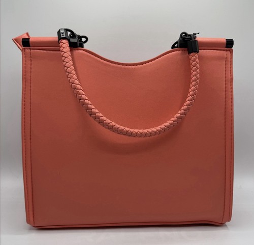 New Badgley Mischka Vegan Leather Handbag Tote Cobalt Purse MRSP $169 - Picture 3 of 6