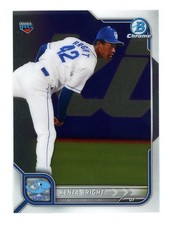 2022 Bowman NPB Nippon Professional Baseball Chrome Kenta Bright #34 RC