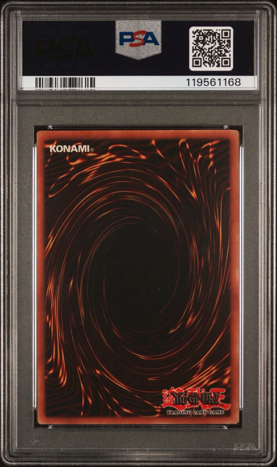 Yu-Gi-Oh! Mammoth Graveyard LOB-009 1st Ed PSA 9 Legend Blue-Eyes 2002 view 2
