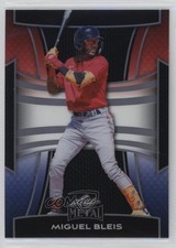 2025 Leaf Metal Red White & Blue Prismatic 1/1 Miguel Bleis #134 u4w
