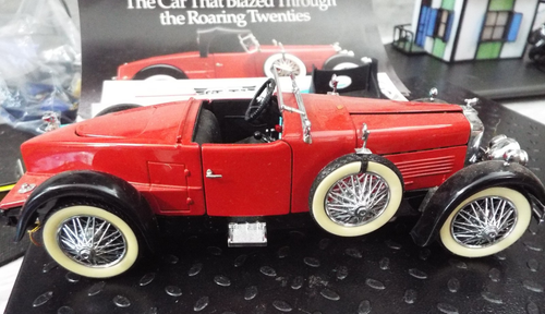 1928 Stutz Black Hawk Boattail Speedster Die Cast Replica - Picture 7 of 14