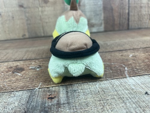 Pokemon Turtwig Bean Plush Figure - Jakks Pacific 2007 Nintendo No Tags - Picture 6 of 18
