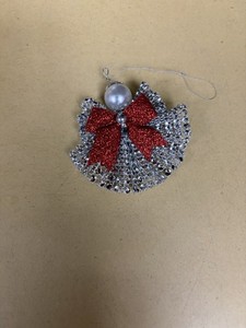 Vintage Ribbon & Lace Angel Christmas Tree Ornaments