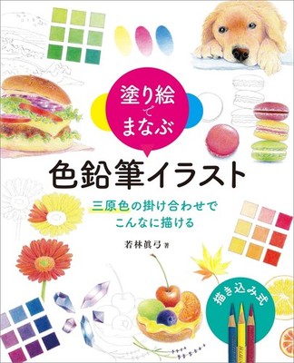 Learn Colored Pencil Illustration Through Coloring Books: You Can Draw So Much _