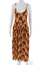 Ulla Johnson Women Maxi Tank Dress Black Sleeveless Round Neck Size M