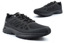 Scarpe/Trainer Uomo Memory Foam Scarpe da Ginnastica Uomo Extra Large Taglie 13/14/15/16 Nero