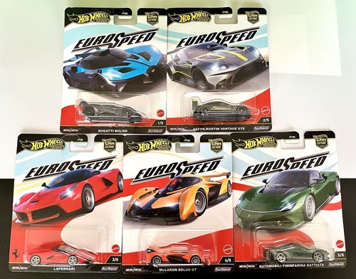 Estuche Hot Wheels Premium 2025 Car Culture L - Euro Speed - Juego de 5 coches - Imagen 1 de 17