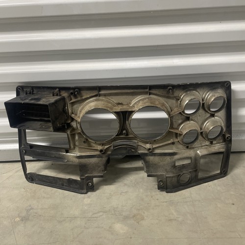 1973-1980 Square Body Pickup Woodgrain AC Dash Bezel Pickup Truck Gauge Cluster - Picture 5 of 7
