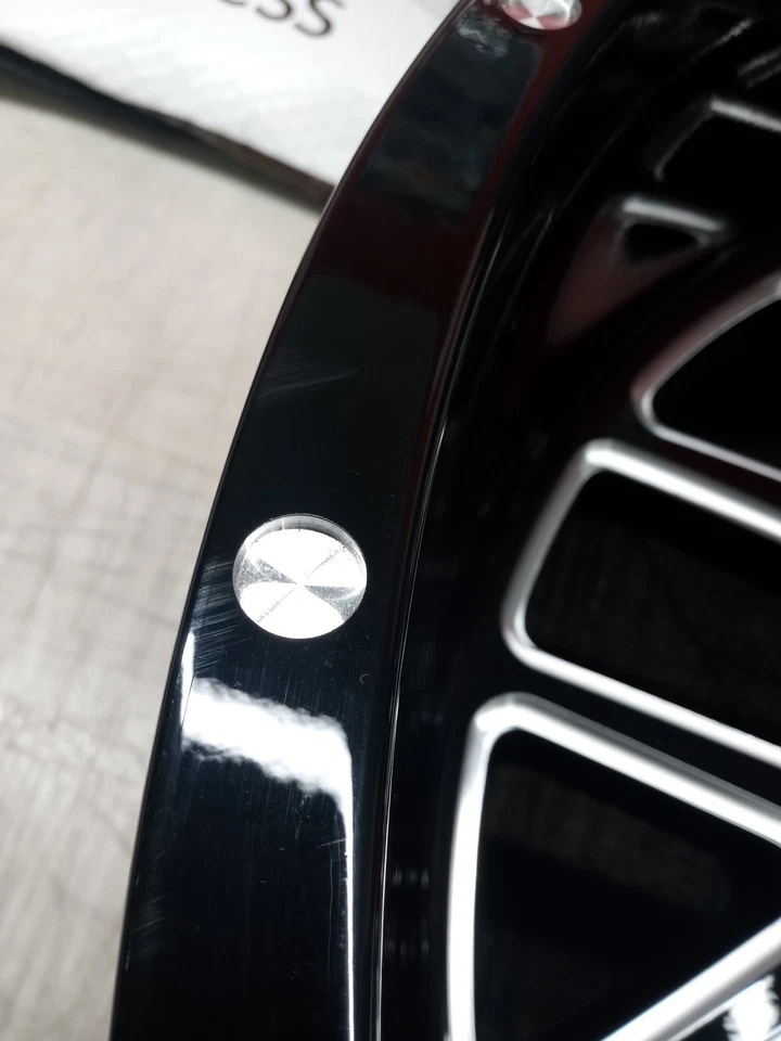 Blemished Single 22x12 Black Milled Wheel Xtreme Force XF10 6x5.5 6x135 -51 — 第 3/4 张图片