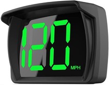 Head Up Display 2,8" GPS Tachometer für Auto Motorrad Fahrrad