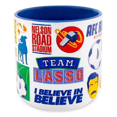Ted Lasso Icons Ceramic Mug | Holds 13 Ounces