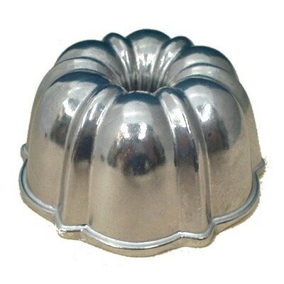 Tiger Crown Flower Pudding Mold No.3 Aluminum Die-Cast CAKELAND 1652