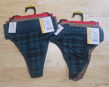 Joyspun Women's Modal and Lace Thong Panties 3-Pack Large 12-14 Set Of 2