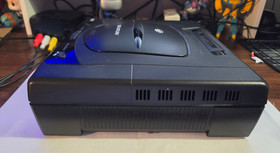 SEGA Saturn Home Console - Black w/ 2 controllers and 3 games - Tested and works