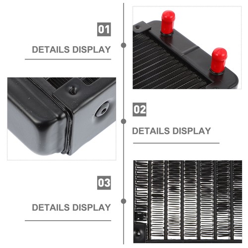 Radiator Water Cooling Radiator PC CPU Computer Supply Liquid Cooling Radiator - Afbeelding 8 van 12