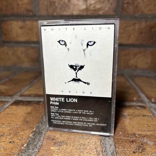 WHITE LION Pride ✅ 1987 CASSETTE TAPE MIKE TRAMP GLAM/HAIR METAL HARD ROCK RARE - Picture 1 of 7