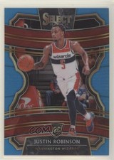 2019-20 Panini Select Concourse Light Blue Prizm 89/299 Justin Robinson #15 2jq