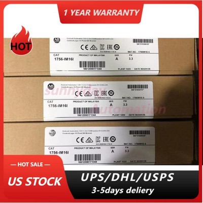 Allen-Bredley AB 1756-IM16I /A ControlLogix 16 Point Input Module US Free Tax