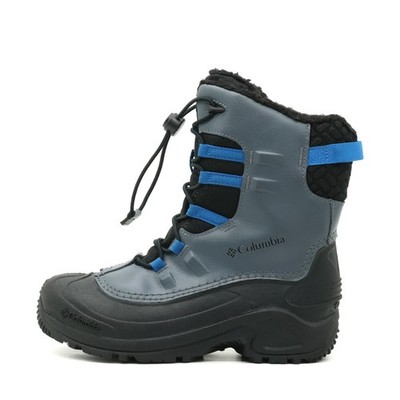 Columbia Damen BY4430-011 Stiefel grau/schwarz/blau Winter Winterstiefel EU 37