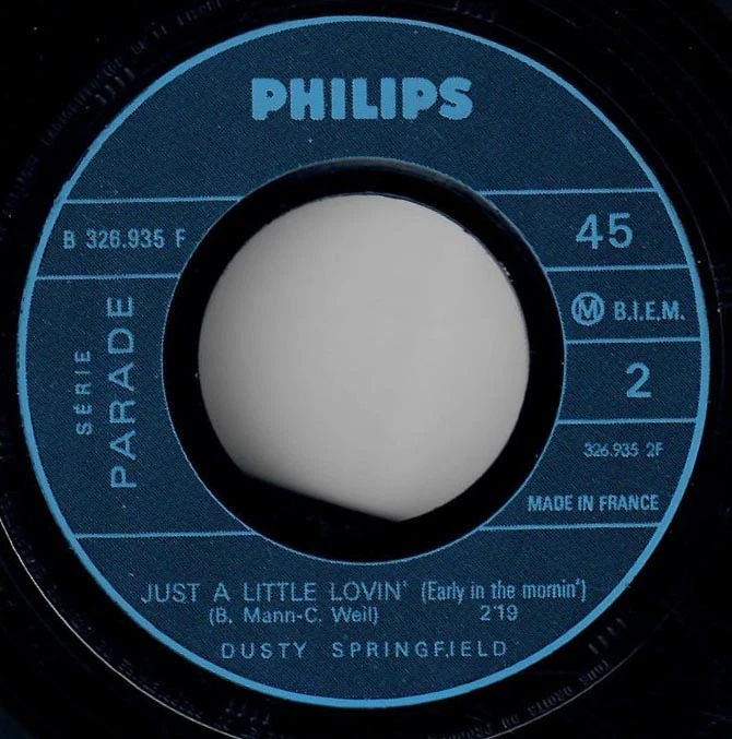 DUSTY SPRINGFIELD Son-Of-A Preacher Man 1968 French PS UK MOD SOUL SP Philips 45 - Photo 4/4