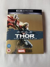 Thor The Dark World 4K UHD Blu Ray New & Sealed
