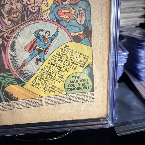 Superboy #1 CGC DC Comics March-April 1949. READ DESCRIPTION - Picture 5 of 11