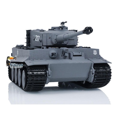 Taigen 1/24 RC Battle Tiger I Military Tanks Infrared Combat Mainboard Gearbox - Picture 6 of 24