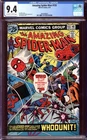 AMAZING SPIDER-MAN #155 CGC 9.4 OW/WH PAGES // MARVEL COMICS 1976