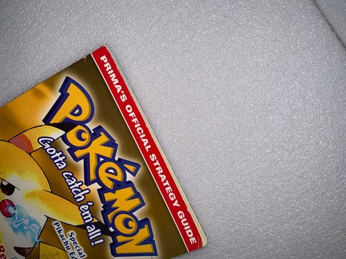 Prima's Official Strategy Guide Pokemon Yellow Special Pikachu Edition used rare - Picture 14 of 19