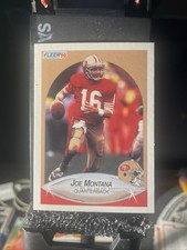 1990 Fleer Joe Montana San Francisco 49ers #10