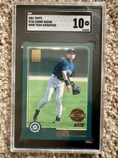 2001 Topps - Ichiro Suzuki #726 Home Team Advantage (RC) SGC 10! POP 2!