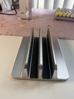  Laptop Stand Holder Aluminum 2 Slot Desktop Stand Holder Perfect Shape!