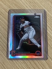2025 Topps Chrome Emmanuel Clase Lightboard Logo Variation #135 Guardians