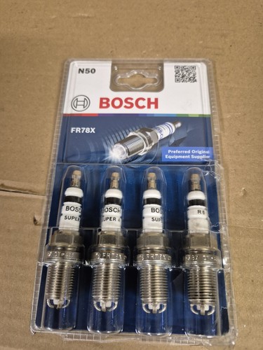 FR78 / FR78X Bosch Super 4 Spark Plug Set Of Four (x4)