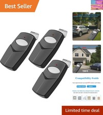 3 for 10 Pin Multicode Gate Door Opener Remote Control,10 Dip Switch,Compatib...