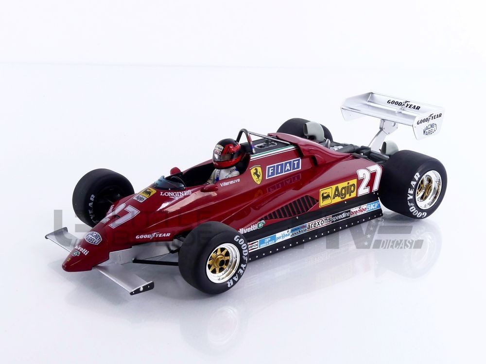 ジル・ビルヌーブ フェラーリ126C2／ケケ・ロズベルグ