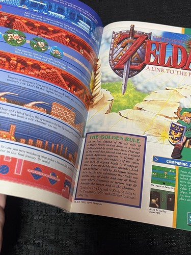 Nintendo Power Magazine #34 CGC 8.0 - The Legend Of Zelda: A Link To The Past - Foto 10 di 12